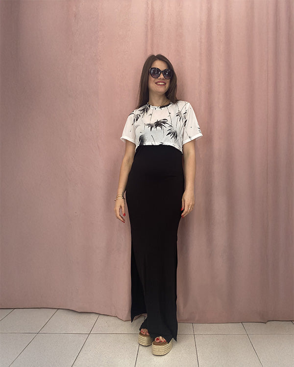 Κοντομάνικη Crop Μπλούζα
