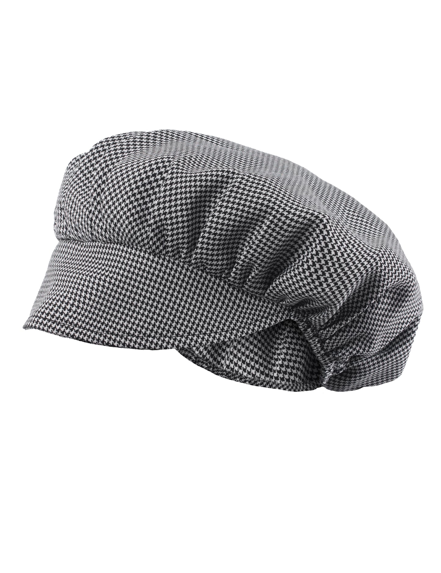 Σκούφος Chef με Διαχρονικό Σχέδιο Houndstooth