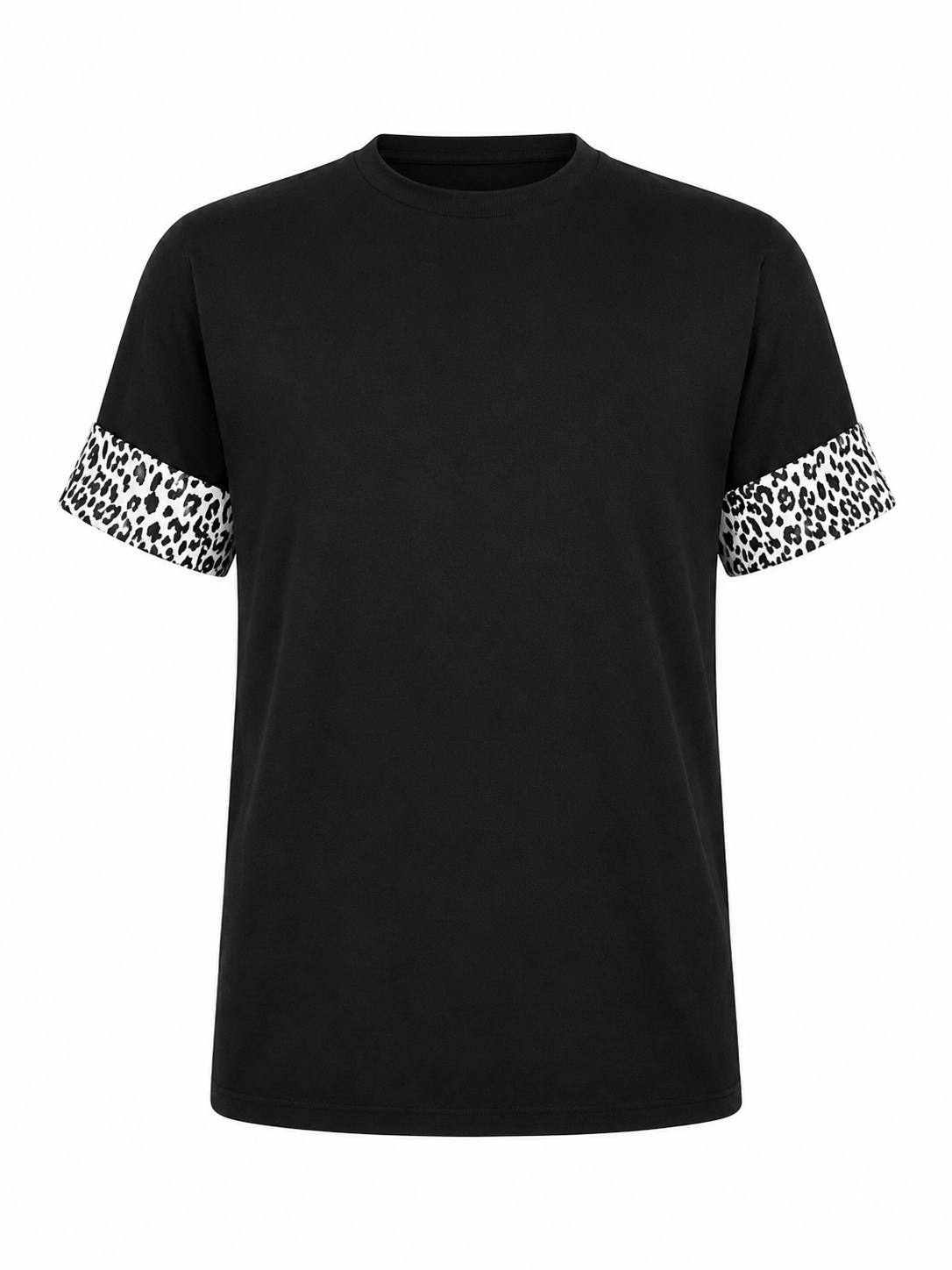 T-Shirt με Σχέδιο στα Μανίκια