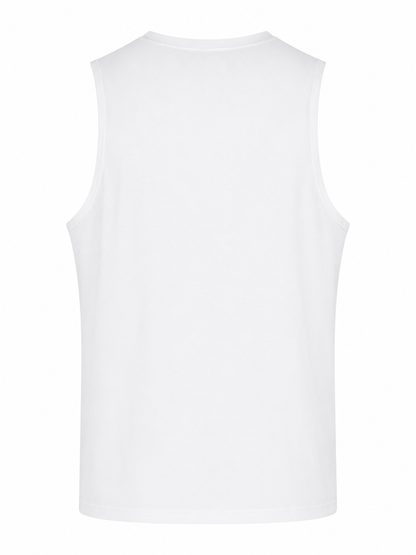 Αμάνικο Oversized T-Shirt με Χαμήλη Μασχάλη