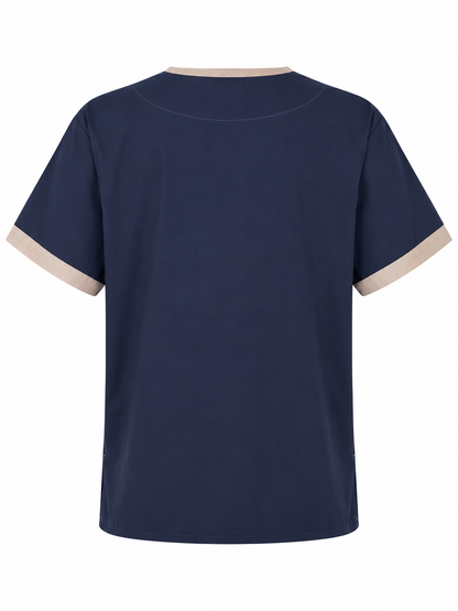 Ιατρική Μπλούζα Scrub Contrast