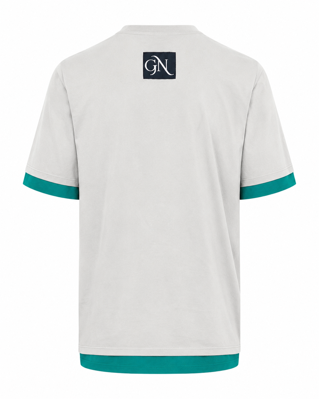T-Shirt με Διχρωμίες Αντίθεσης