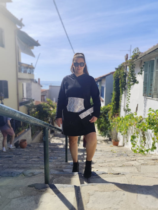 Φόρεμα Με Κουκούλα