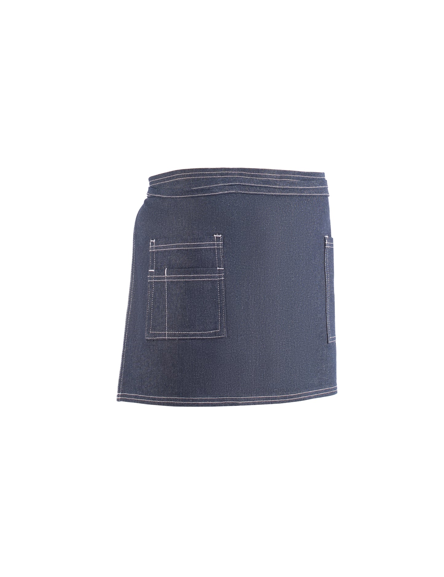 Ποδιά Μέσης Denim με Τριπλή Τσέπη