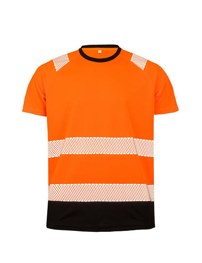 Εργατικό T-shirt με Ανακλαστικές Λωρίδες Υψηλής Ευκρίνειας