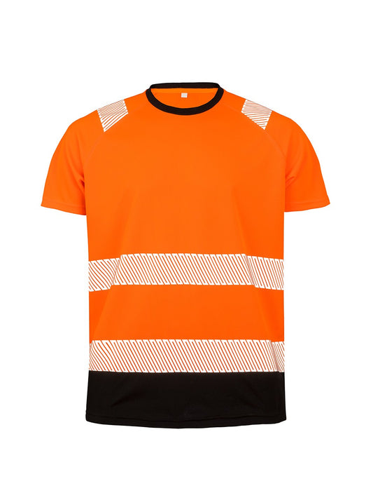 Εργατικό T-shirt με Ανακλαστικές Λωρίδες Υψηλής Ευκρίνειας