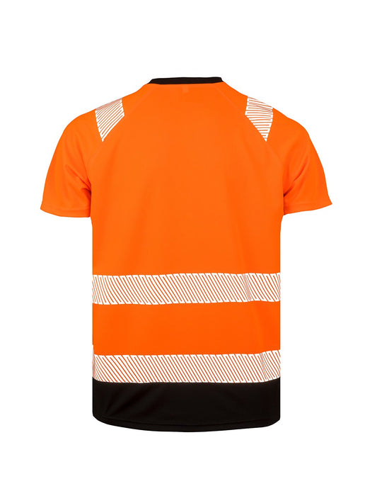 Εργατικό T-shirt με Ανακλαστικές Λωρίδες Υψηλής Ευκρίνειας