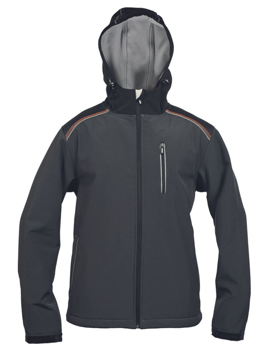 Μπουφάν Εργασίας Softshell  με Ανακλαστικό Ρέλι